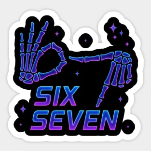 Cool-Six-Seven-Number-Gen-Alpha-Slang-6-7-Trending-Meme Sticker
